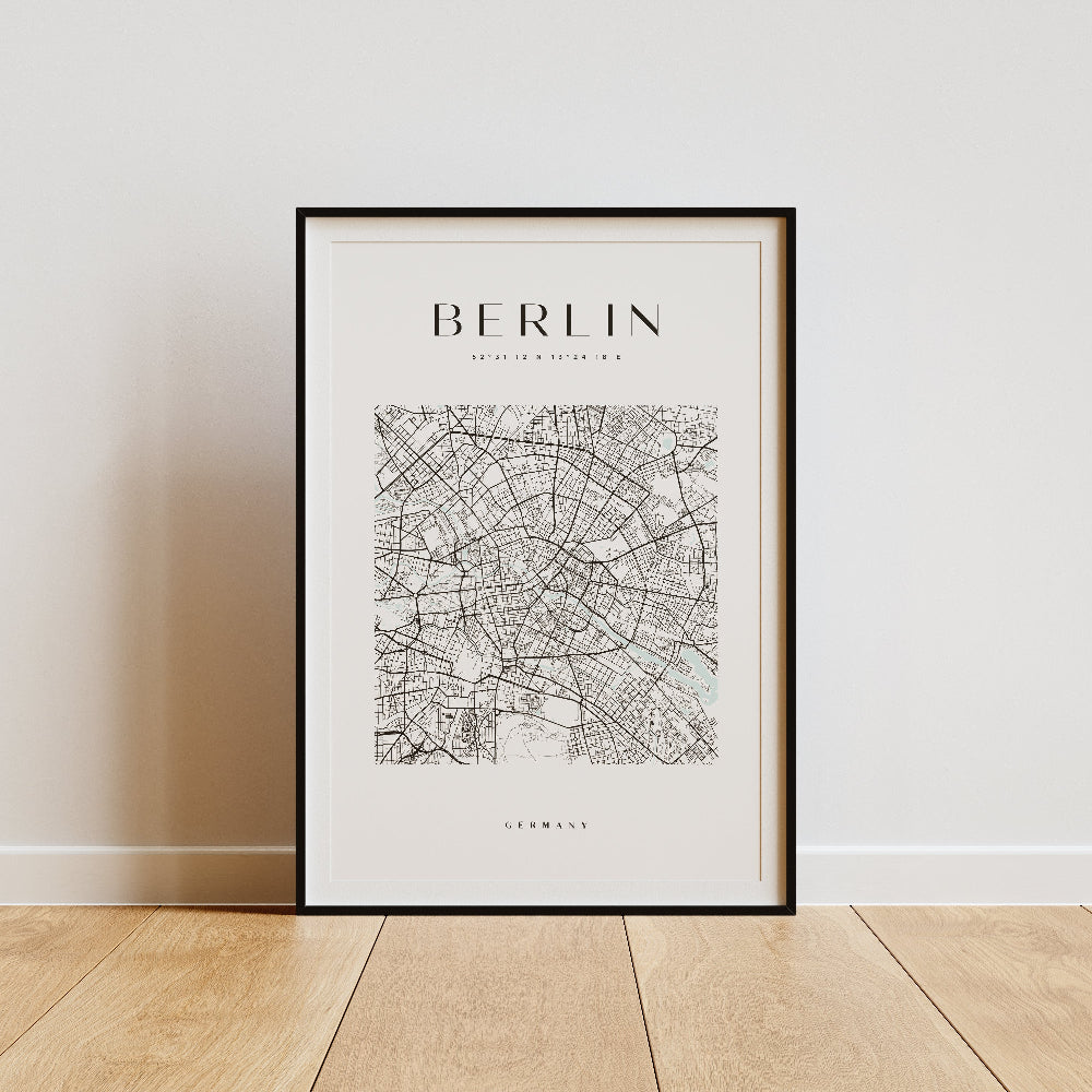 Berlin Map Print