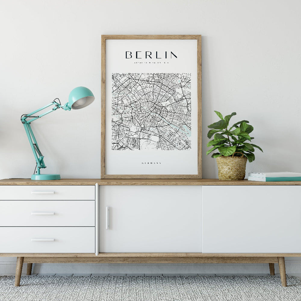 Berlin Map Print