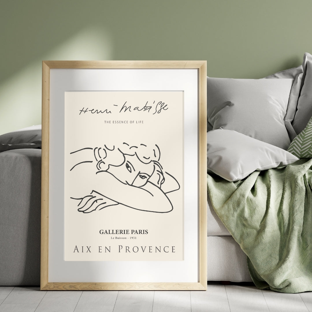 Matisse 'The Essence of Life' Exhibition Art Print
