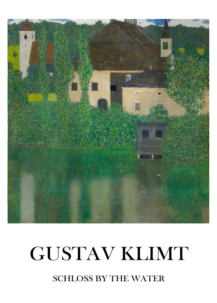 Gustav Klimt 'Schloss by the Water' Exhibition Poster