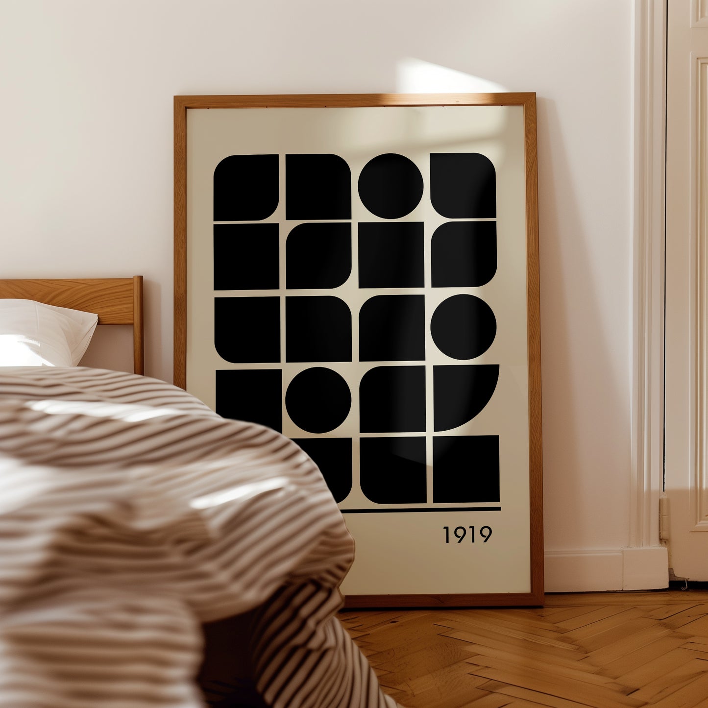Bauhaus Geometric No. 8 Poster