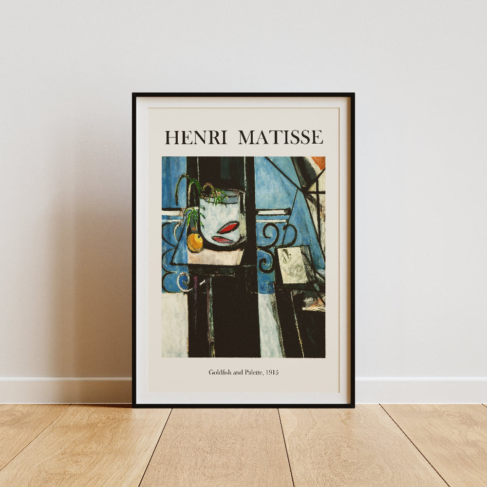 Matisse 'Goldfish and Palette' Exhibition Art Print