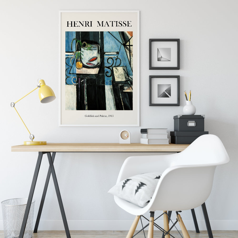 Matisse 'Goldfish and Palette' Exhibition Art Print