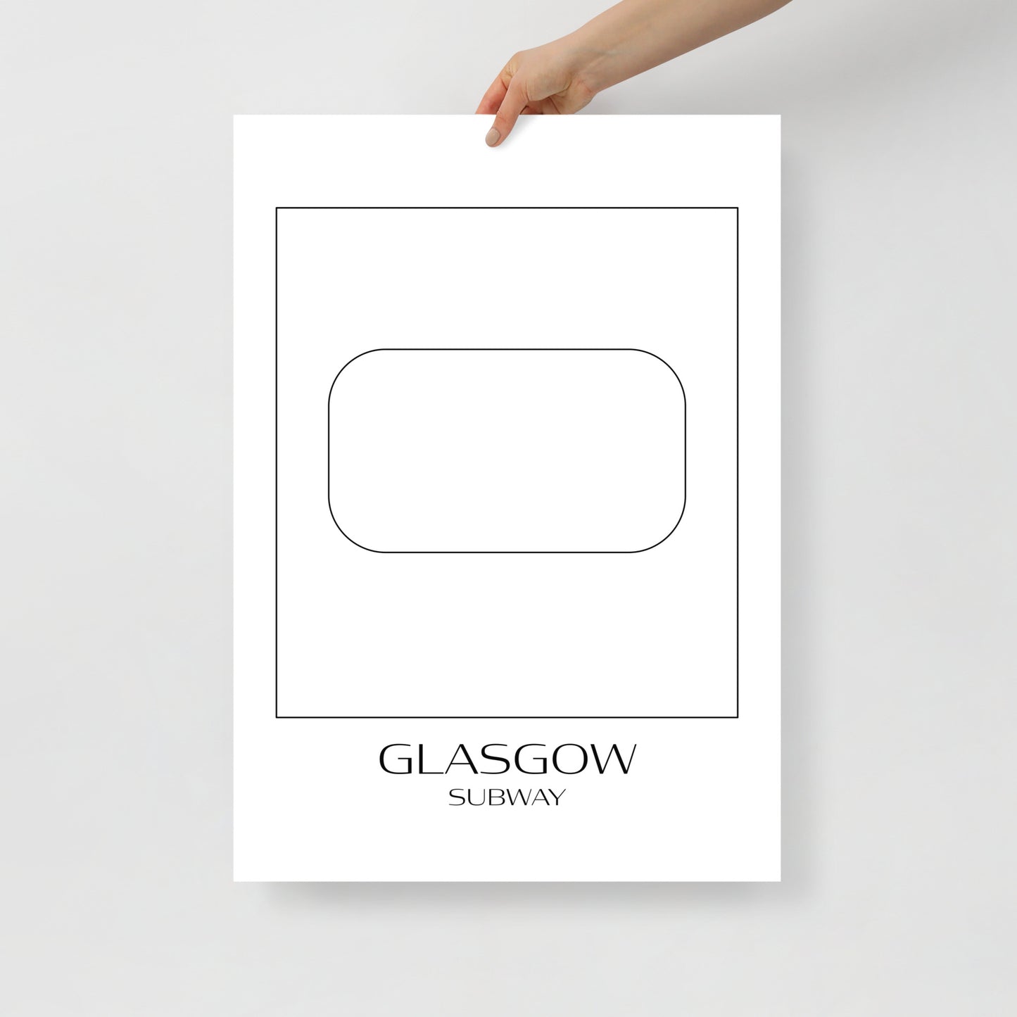 Glasgow Subway Map