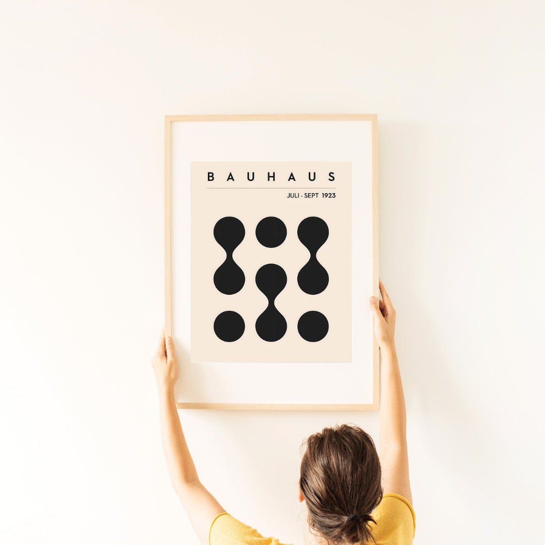 Bauhaus Geometric No. 1 Poster