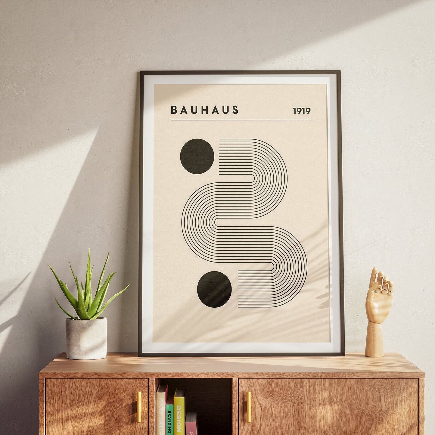 Bauhaus Geometric No. 2 Poster