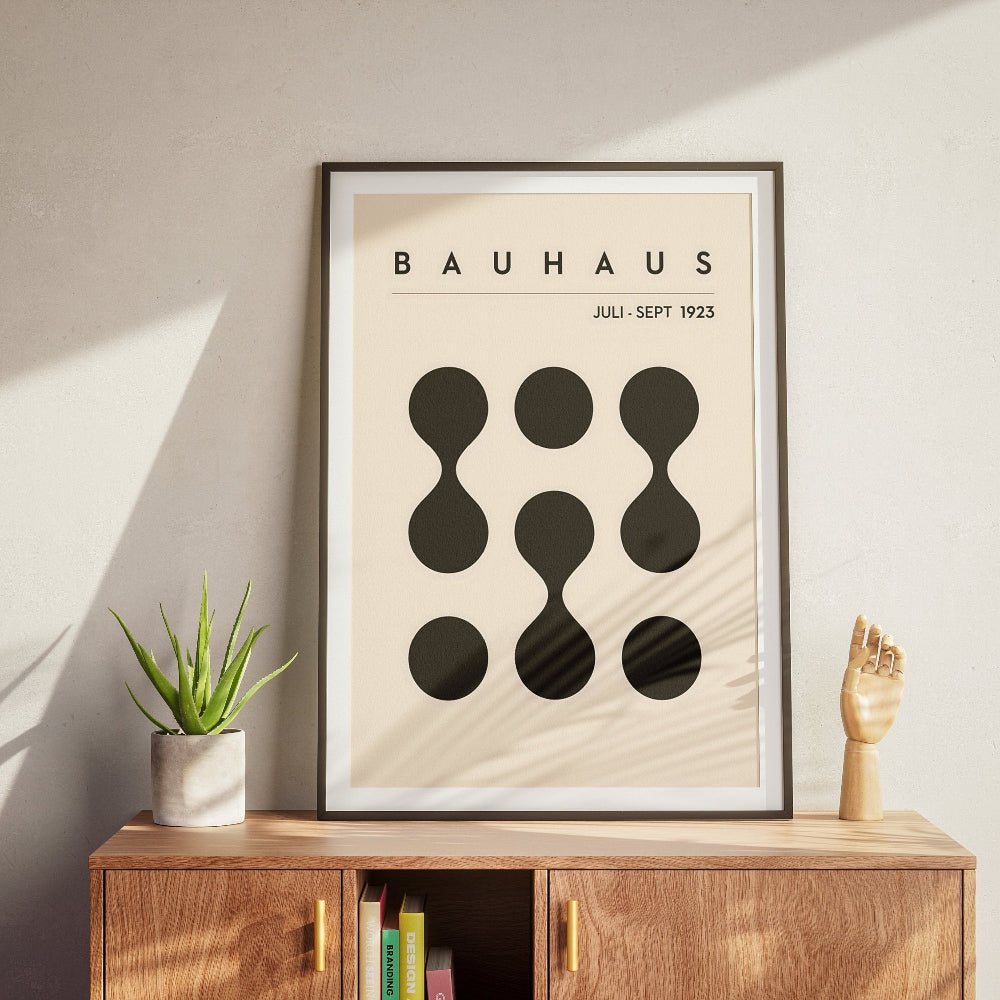 Bauhaus Geometric No. 1 Poster