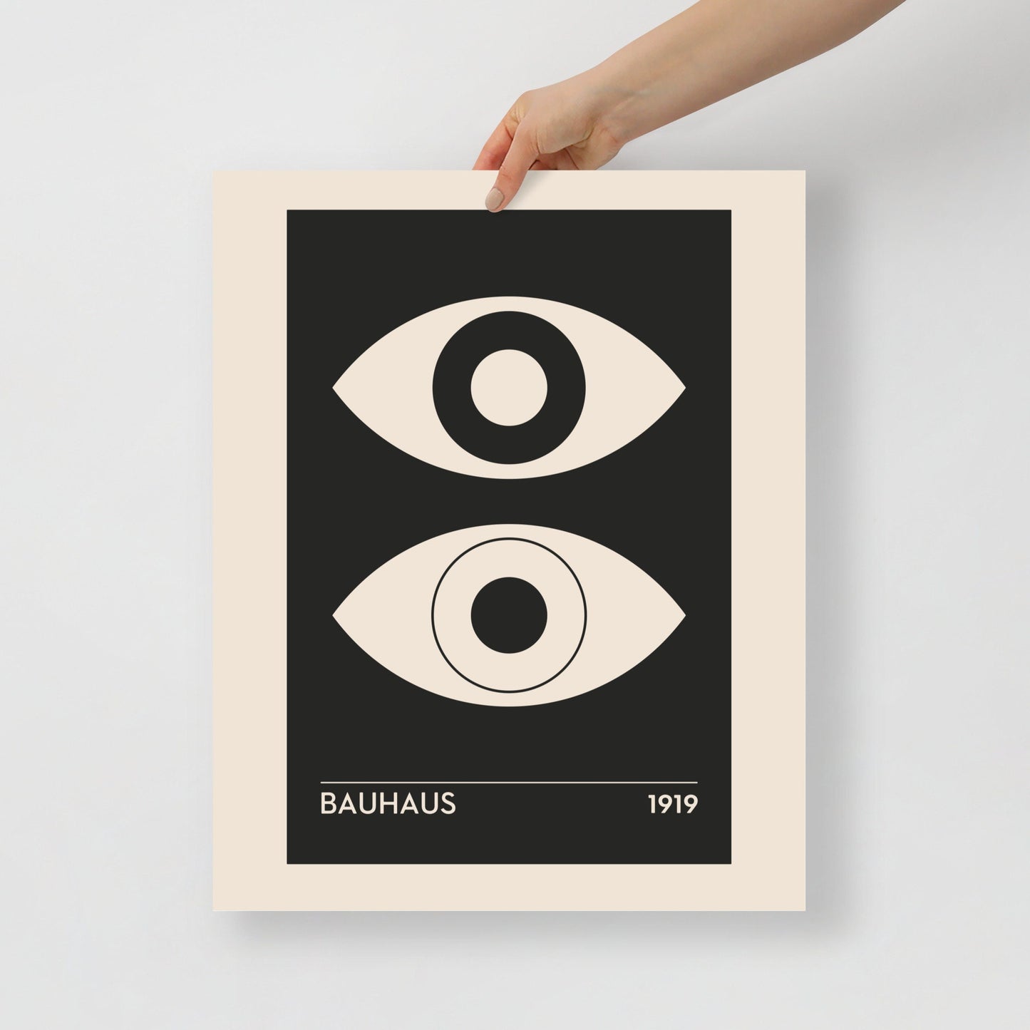 Bauhaus Geometric No. 7 Poster