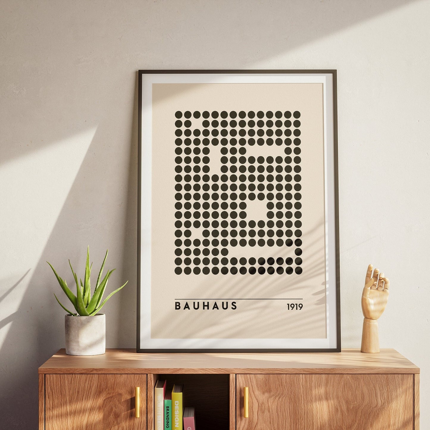 Bauhaus Geometric No. 4 Poster