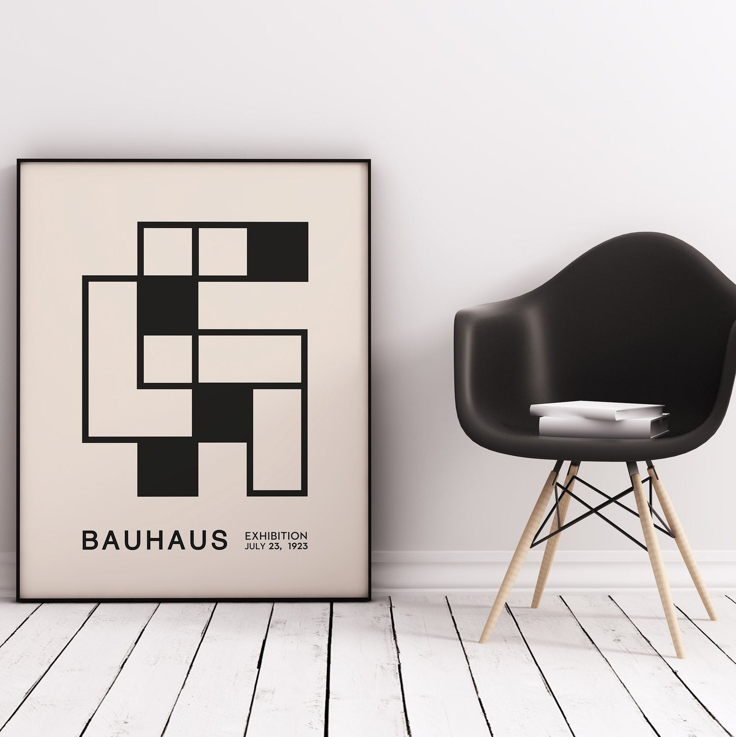 Bauhaus Geometric No. 5 Poster