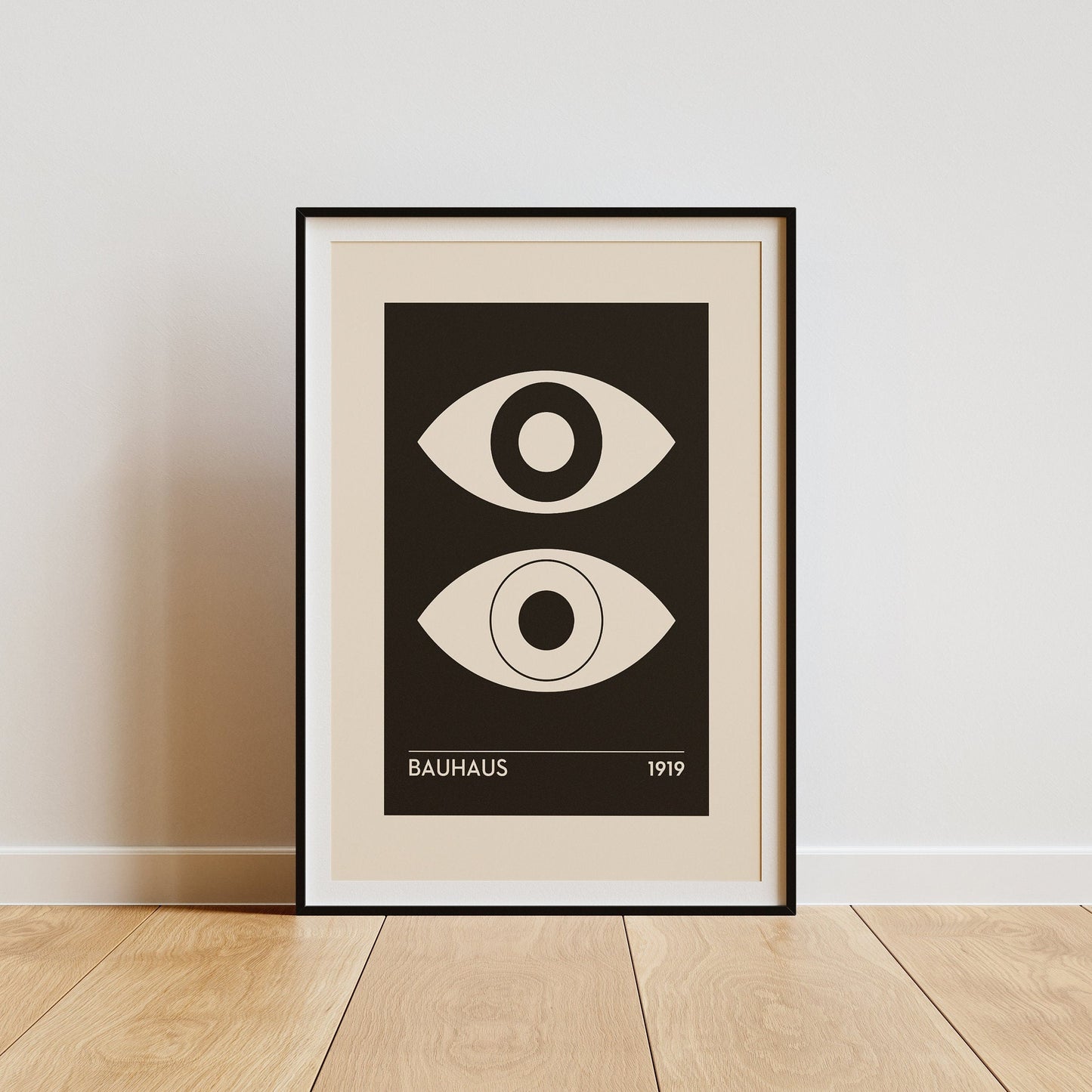 Bauhaus Geometric No. 7 Poster