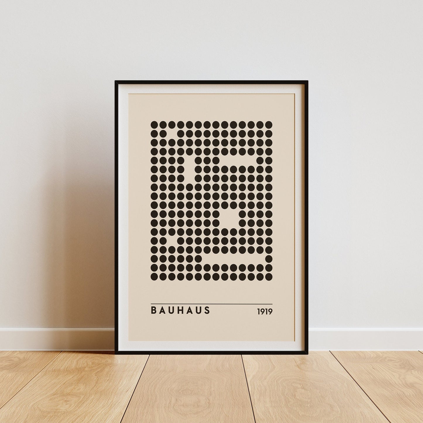 Bauhaus Geometric No. 4 Poster