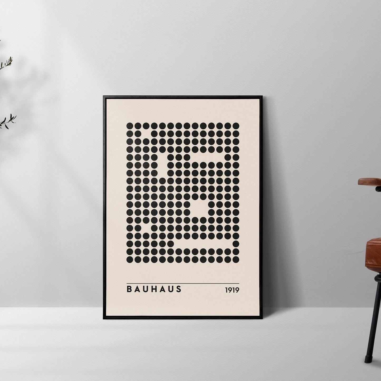 Bauhaus Geometric No. 4 Poster