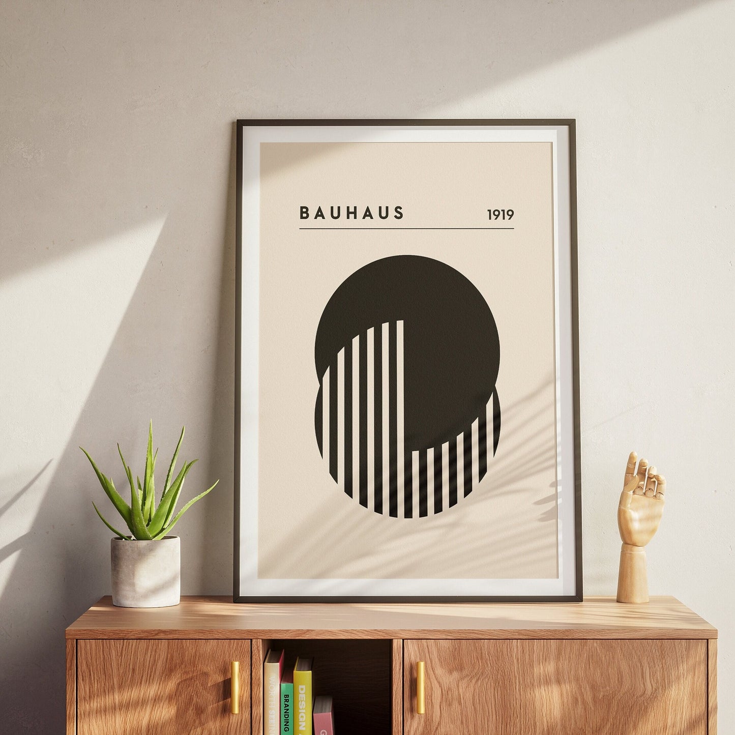 Bauhaus Geometric No. 6 Poster