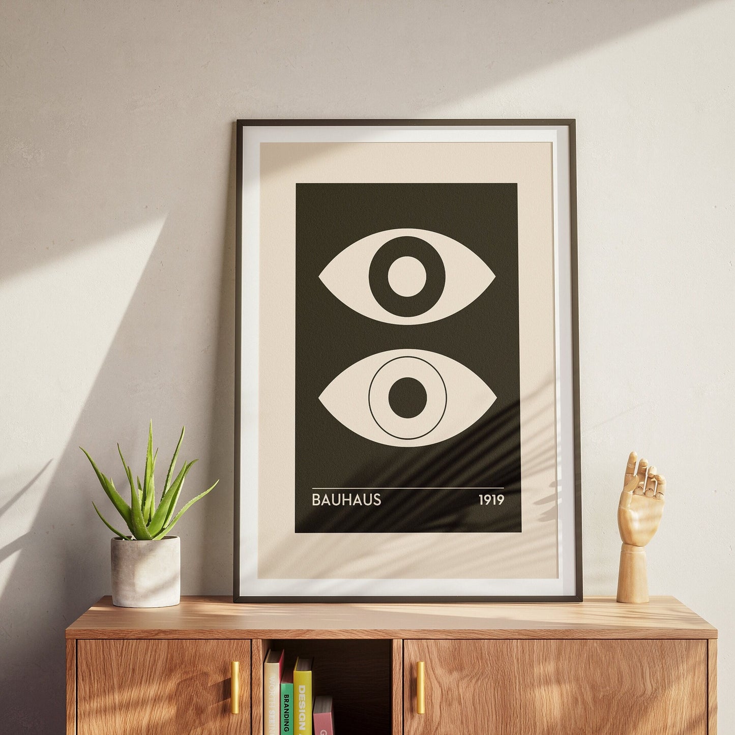 Bauhaus Geometric No. 7 Poster
