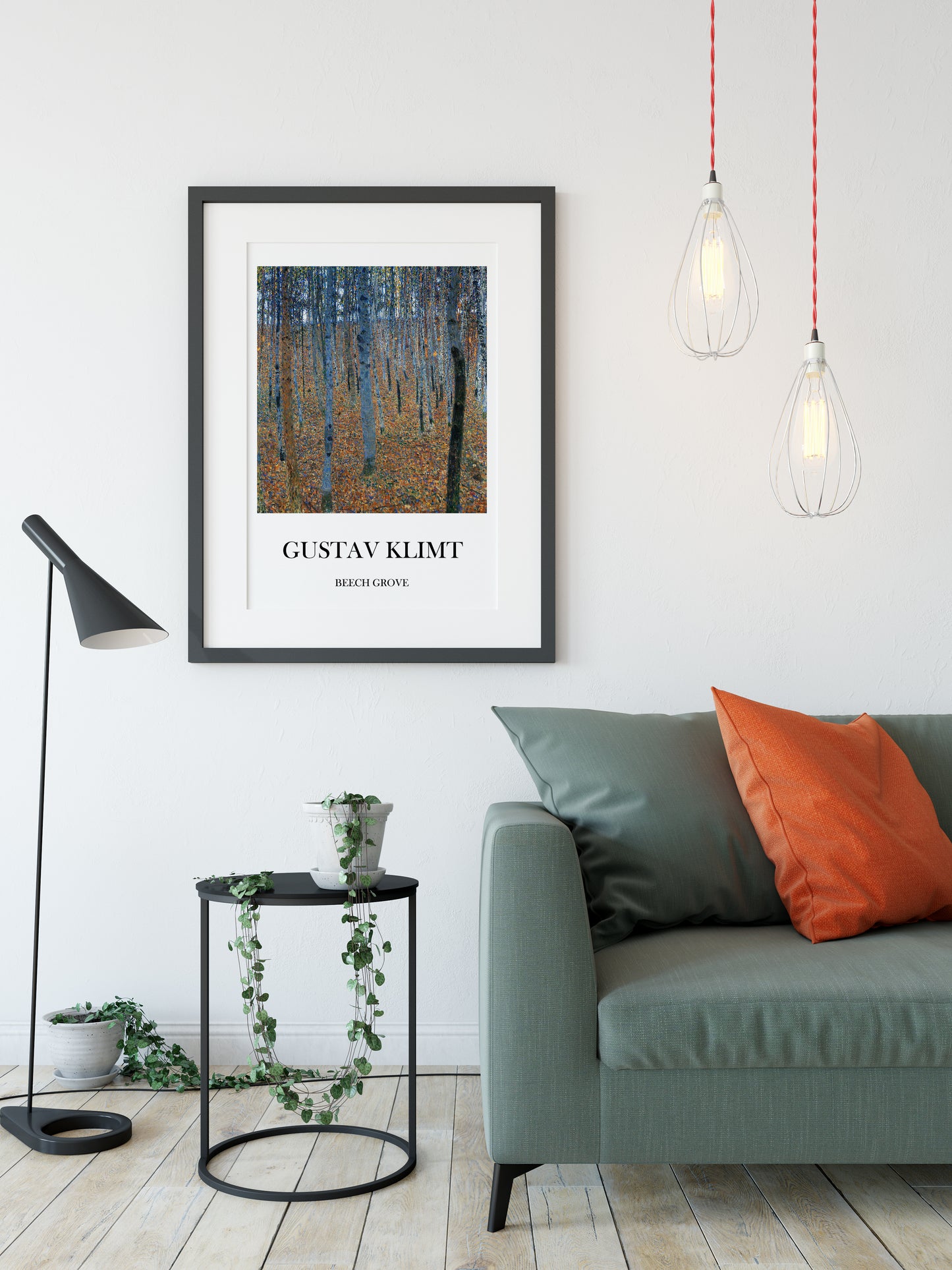 Gustav Klimt 'Beech Grove' Exhibition Poster