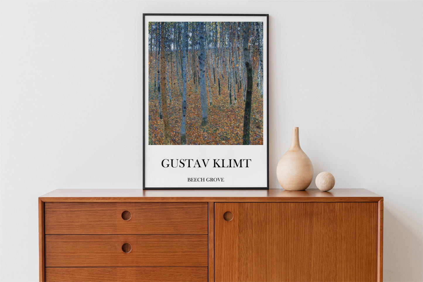Gustav Klimt 'Beech Grove' Exhibition Poster