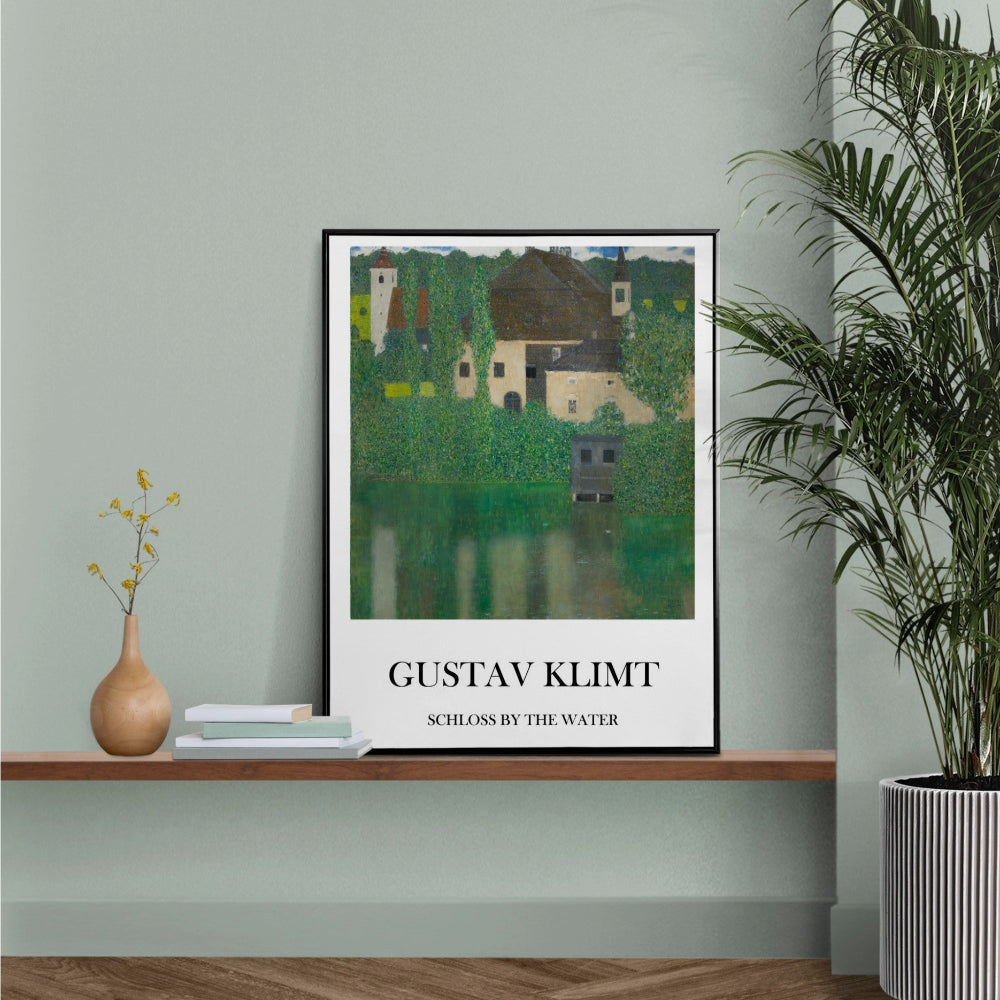 Gustav Klimt 'Schloss by the Water' Exhibition Poster