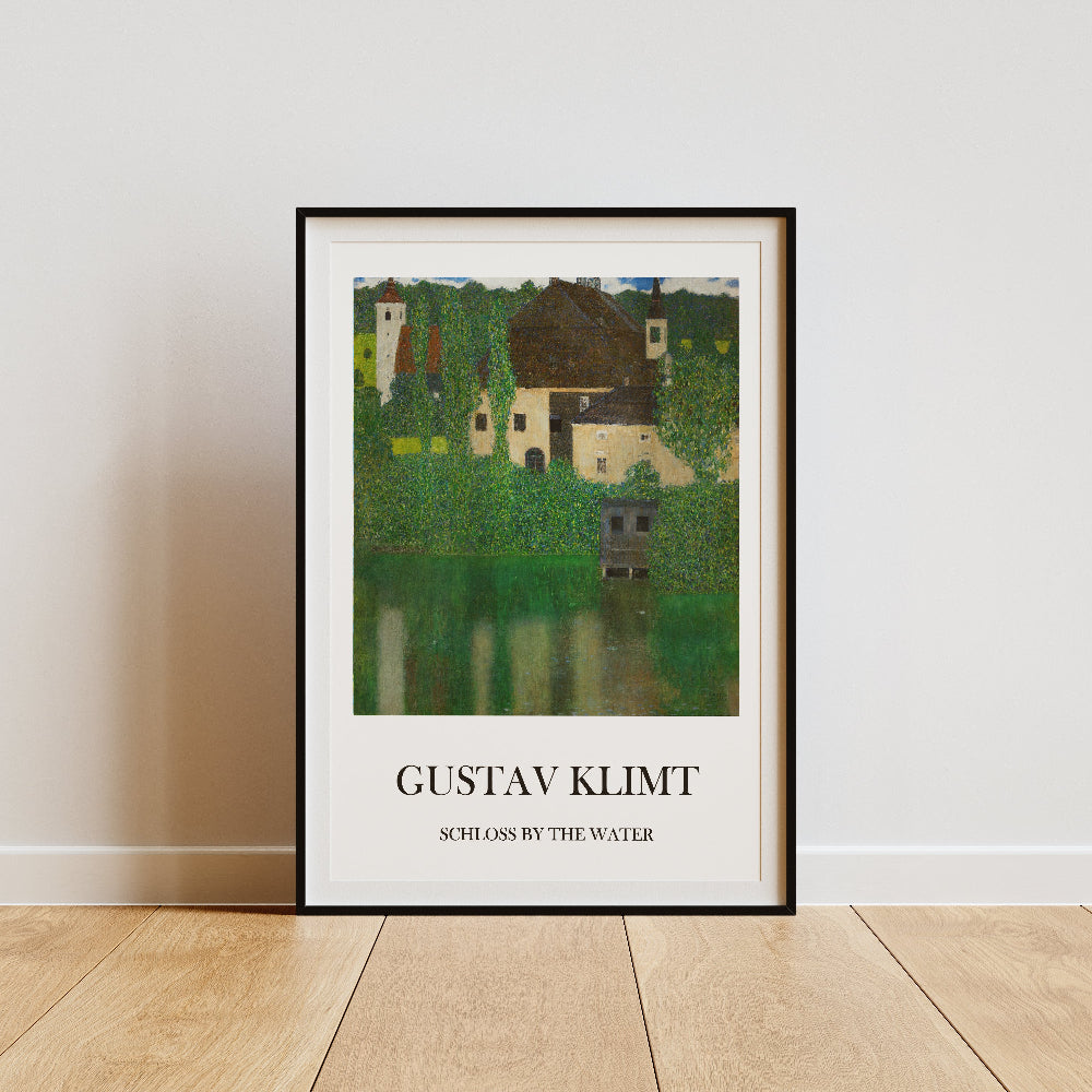 Gustav Klimt 'Schloss by the Water' Exhibition Poster