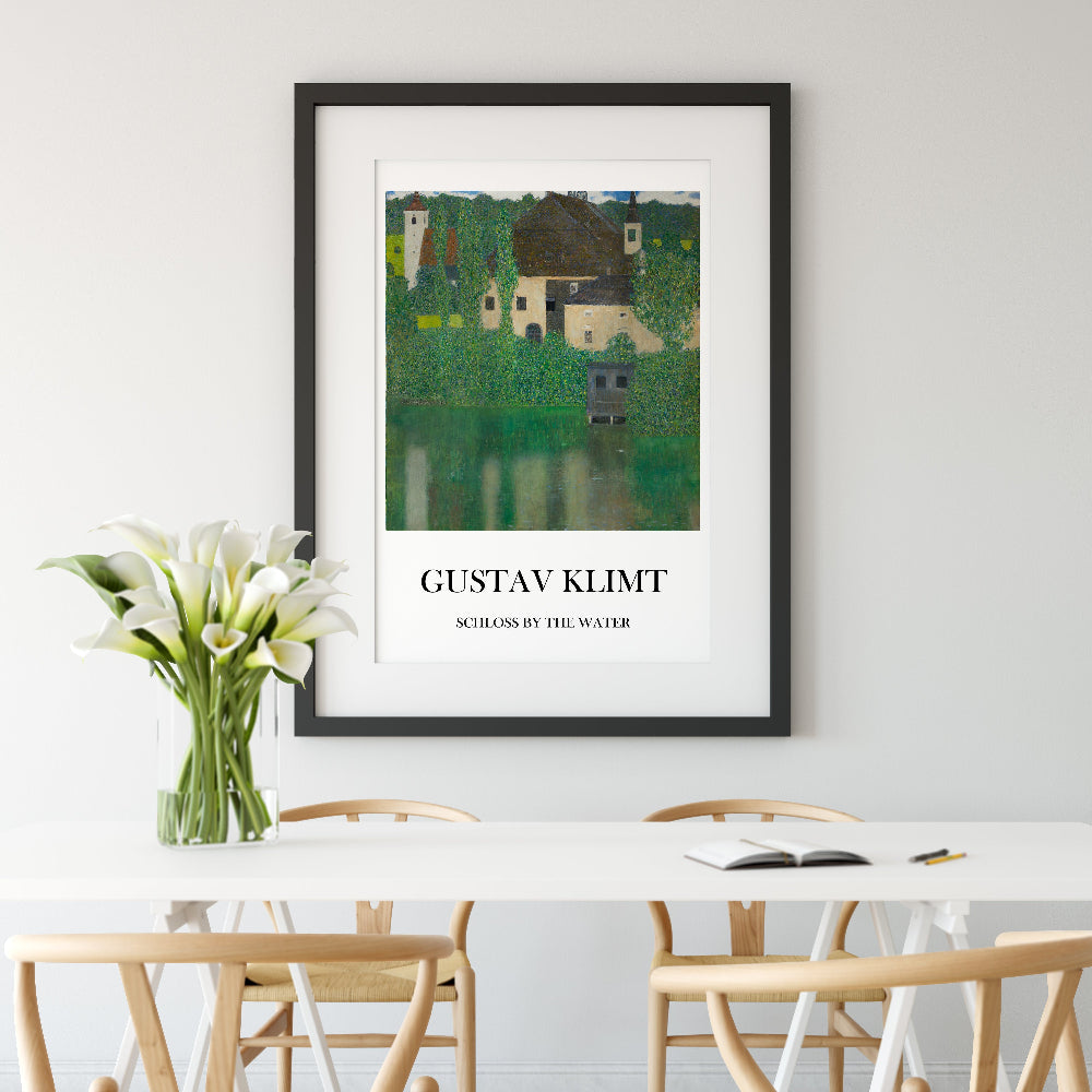 Gustav Klimt 'Schloss by the Water' Exhibition Poster