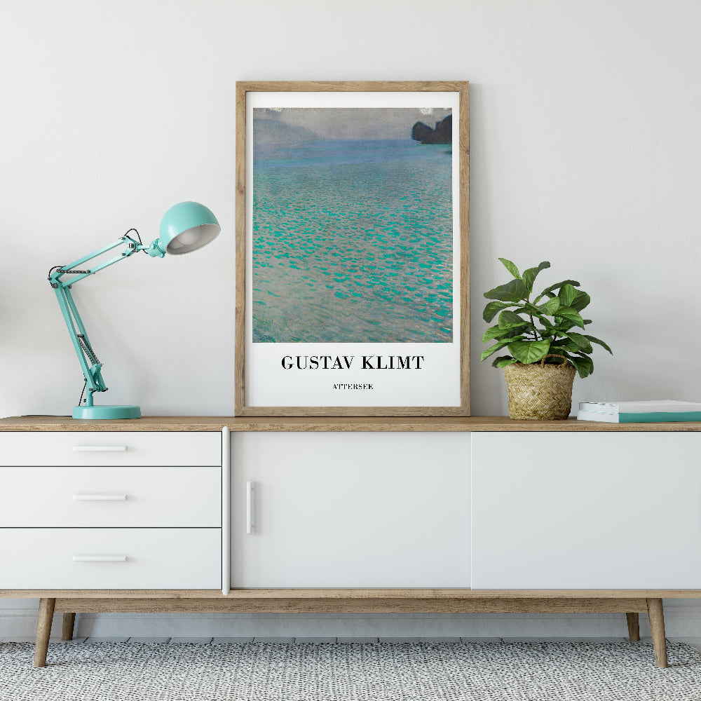 Gustav Klimt 'Attersee' Exhibition Poster