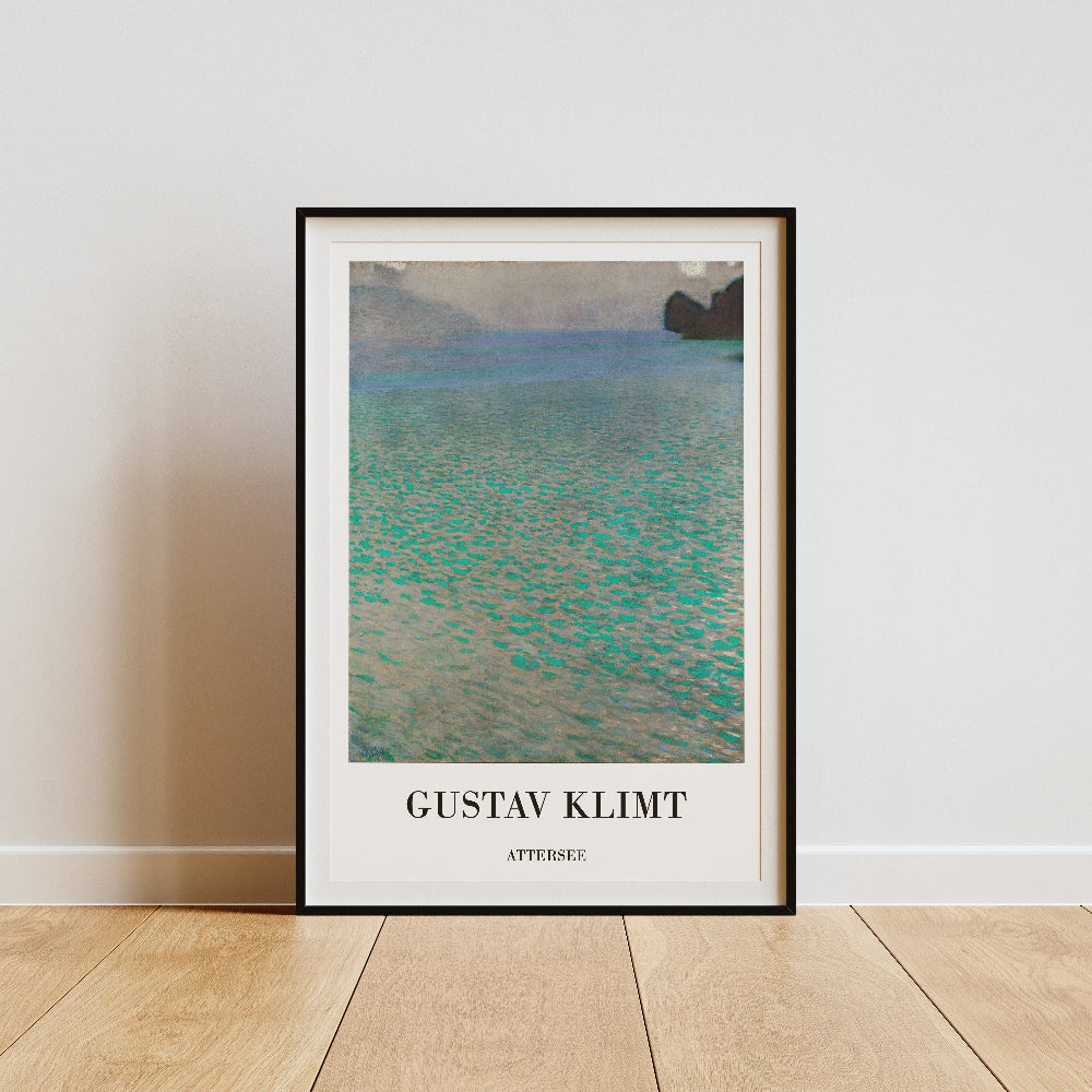 Gustav Klimt 'Attersee' Exhibition Poster