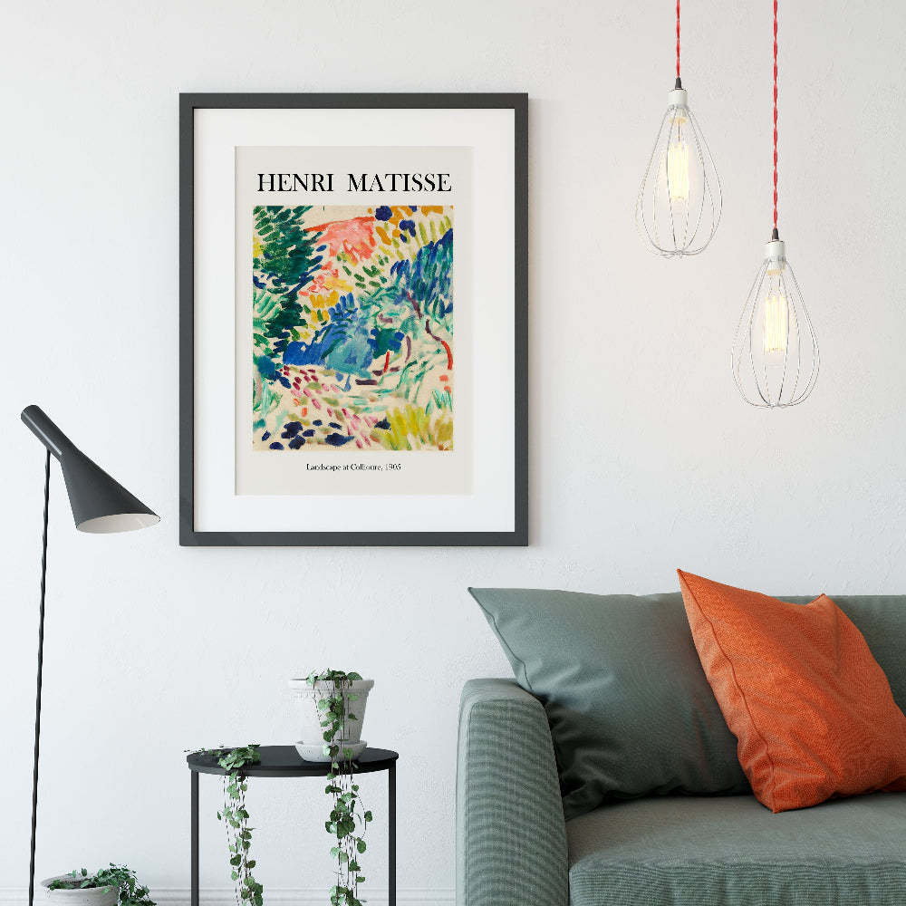 Matisse 'Landscape at Collioure' Exhibition Poster