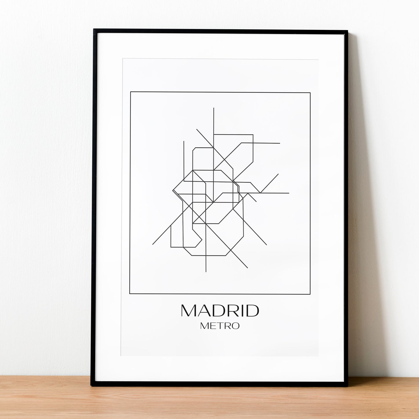 Madrid Metro Map