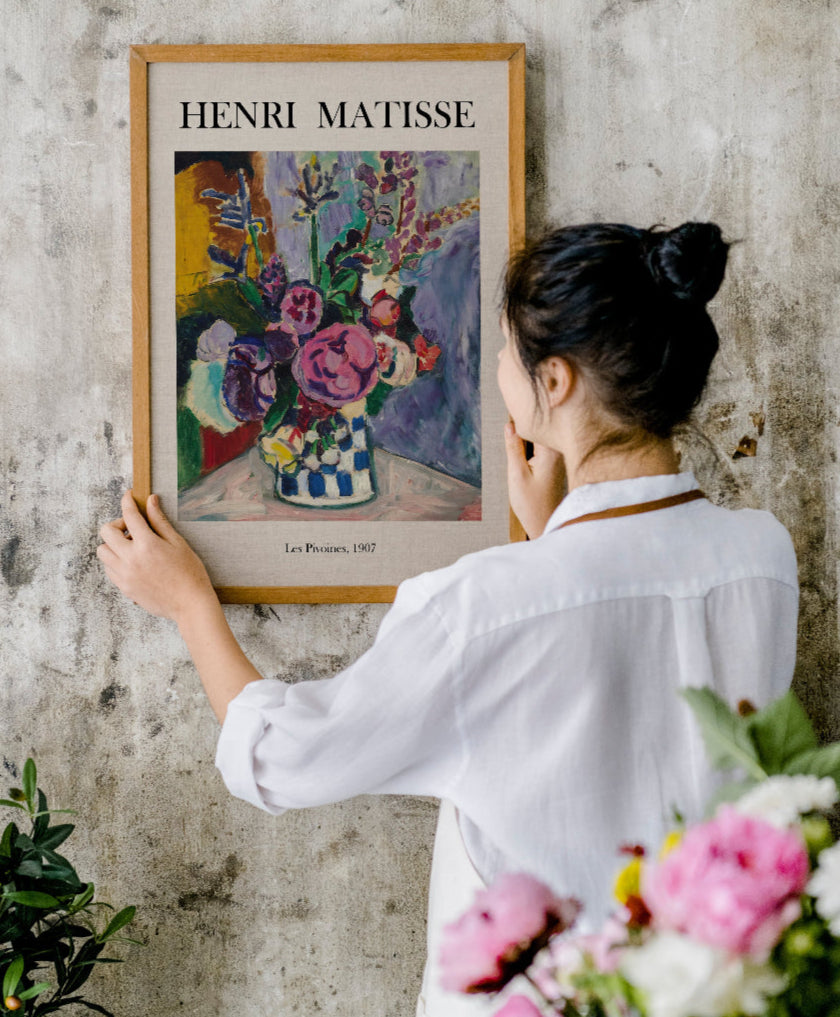 Matisse 'Les Pivoines' Peonies Art Print