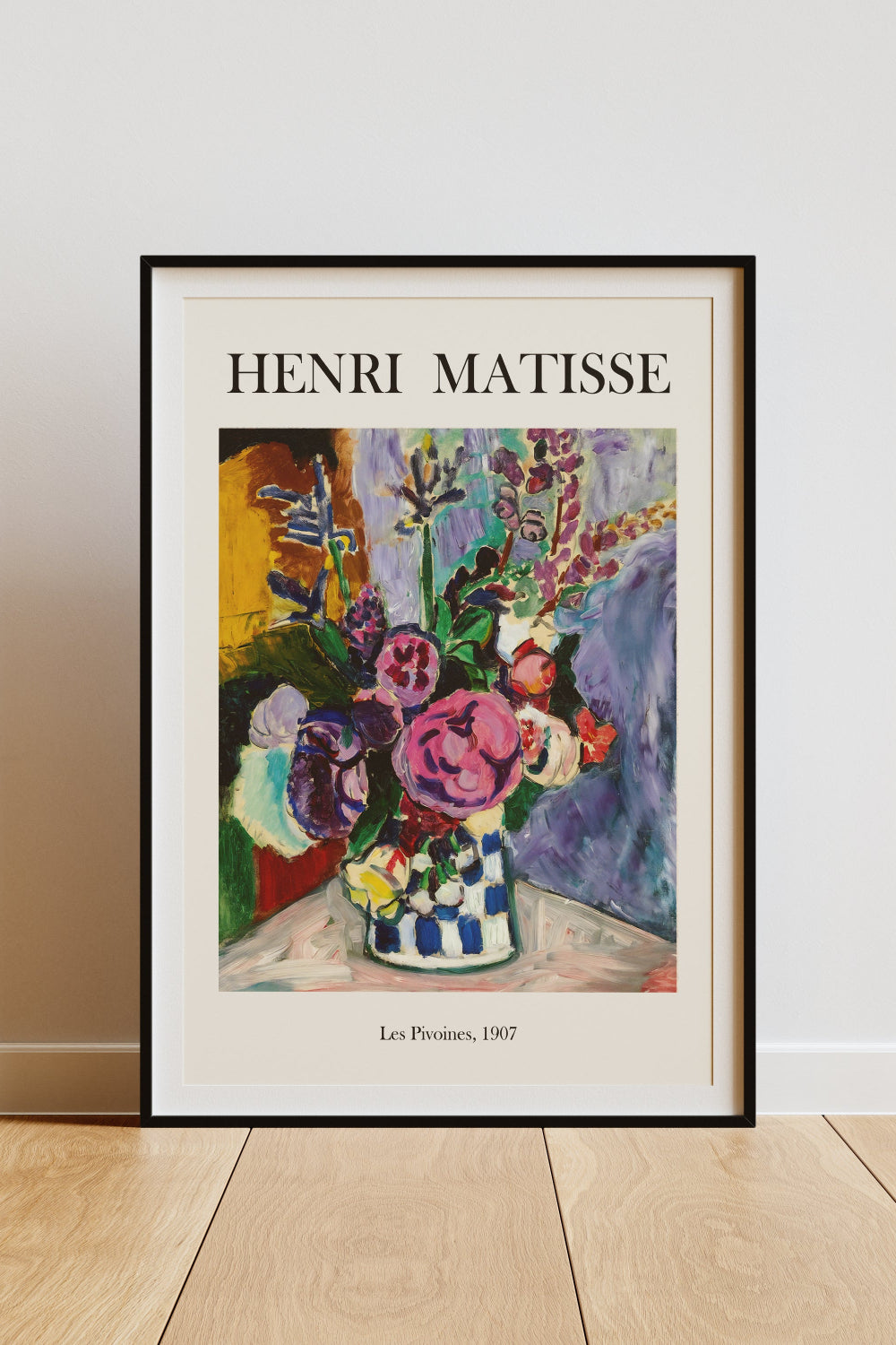 Matisse 'Les Pivoines' Peonies Art Print