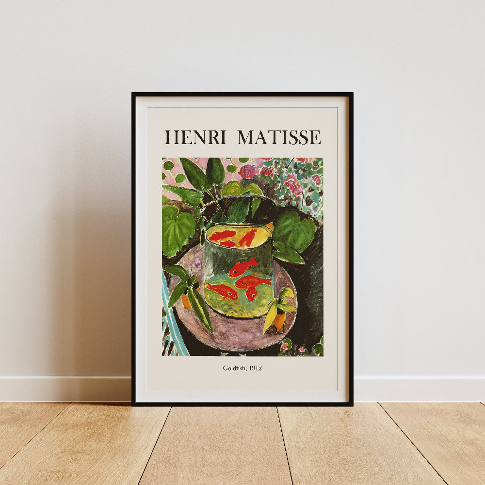 Henri Matisse 'The Goldfish' Exhibition Art Print