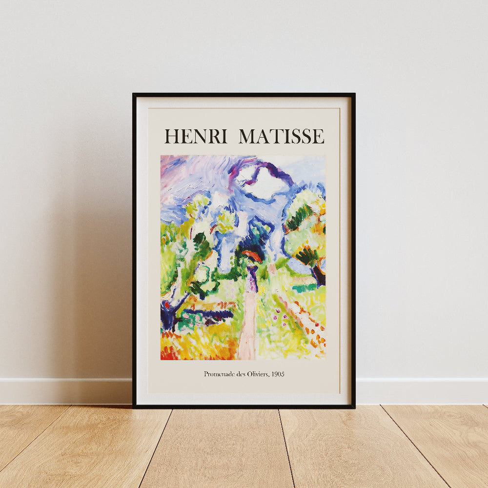 Matisse 'Promenade des Oliviers' Art Print