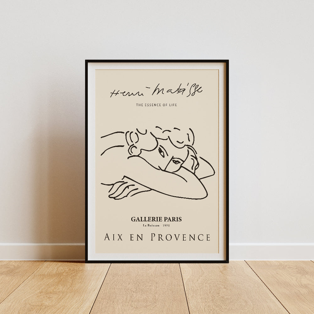 Matisse 'The Essence of Life' Exhibition Art Print