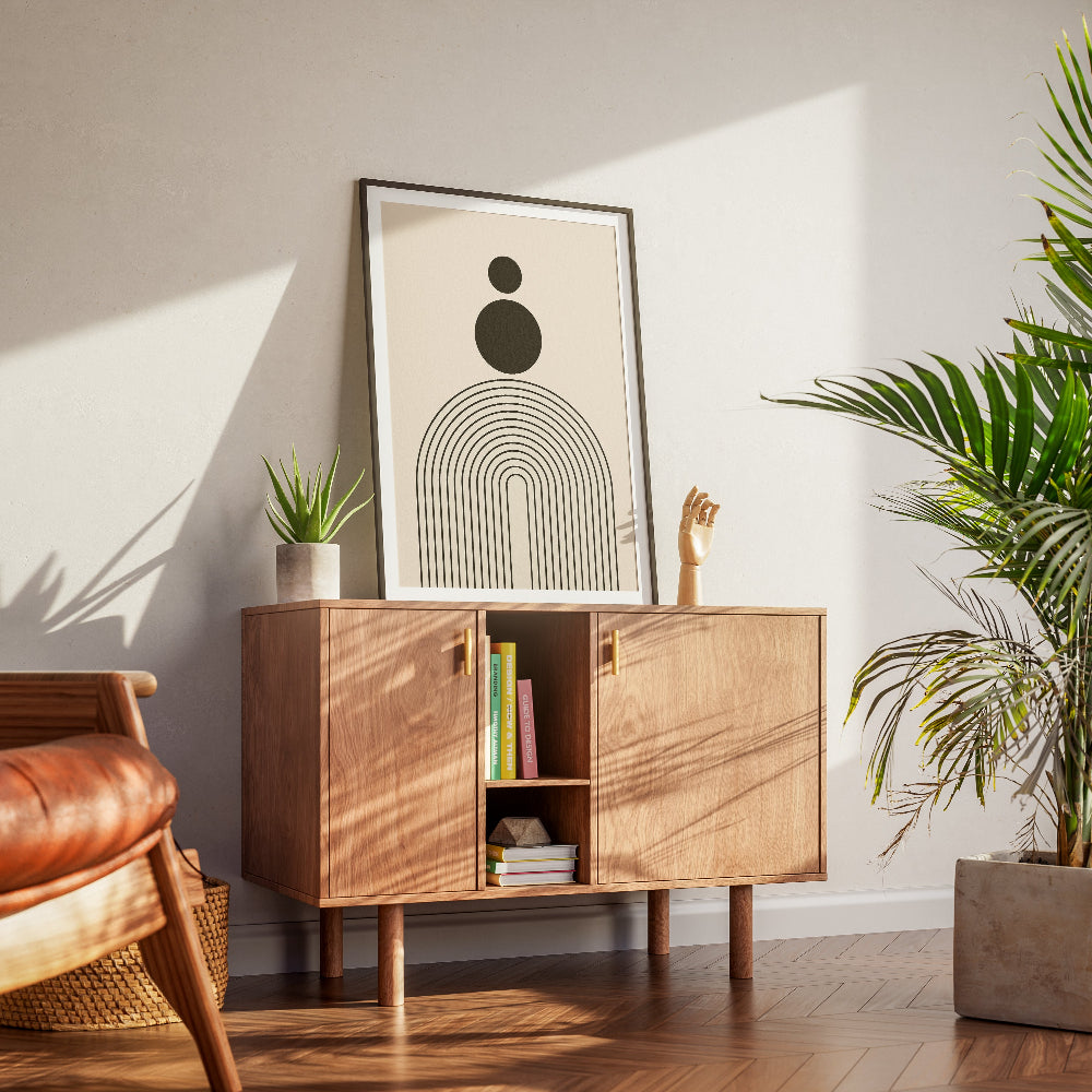 Mid-Century Modern Line Print No. 4