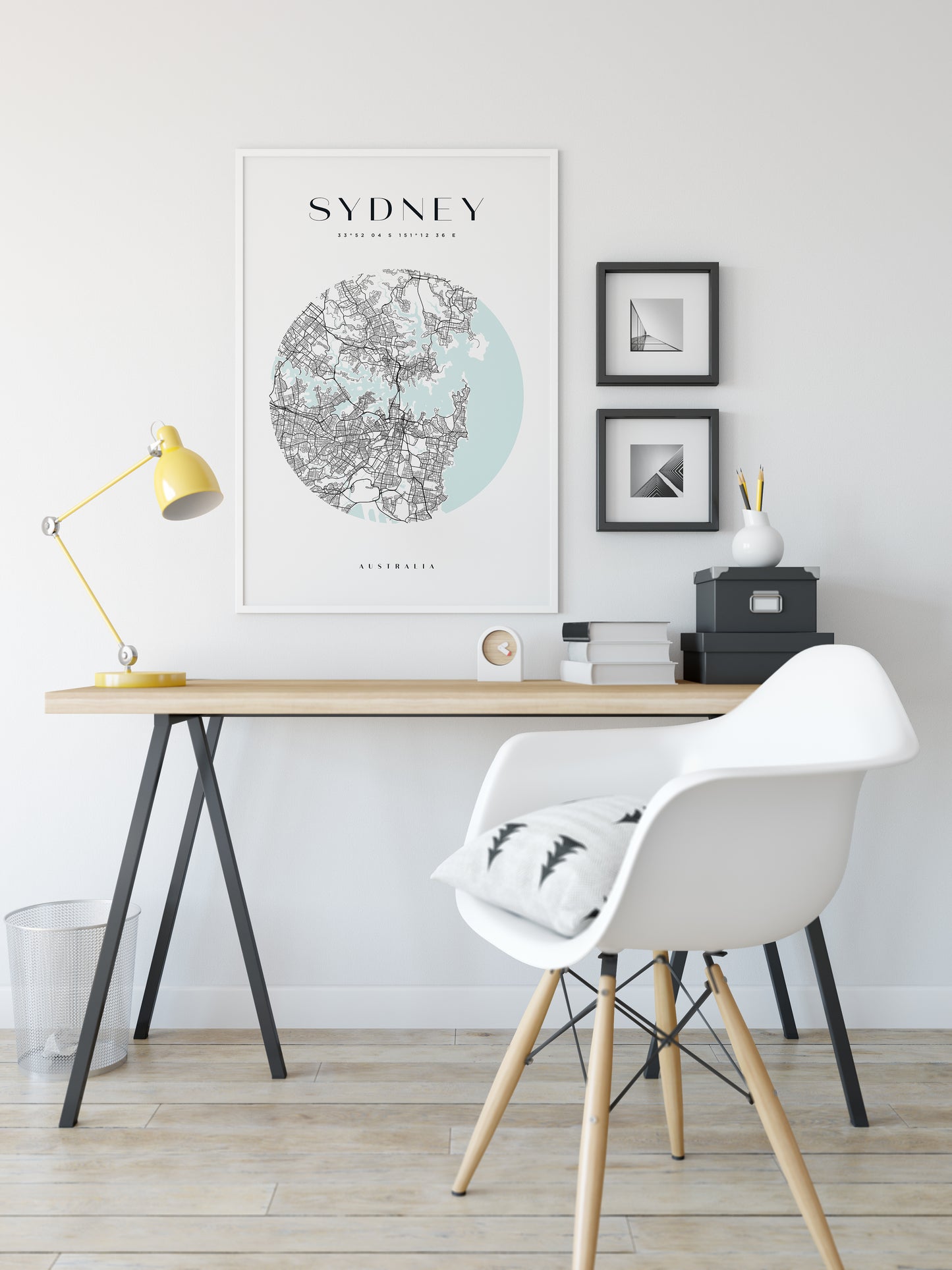 Sydney Circle City Map Print