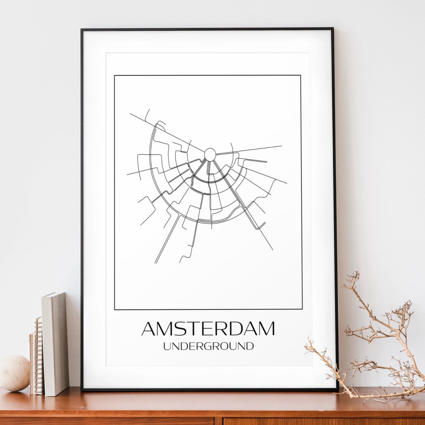 Amsterdam Subway Map