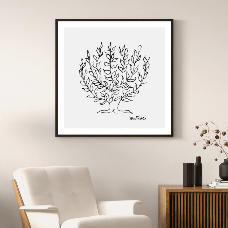 Matisse The Plane Tree Square Art Print