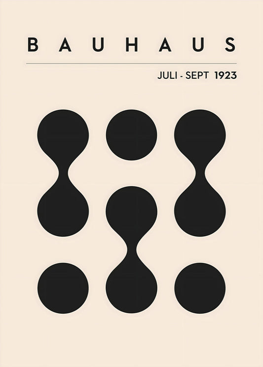 Bauhaus Geometric No. 1 Poster