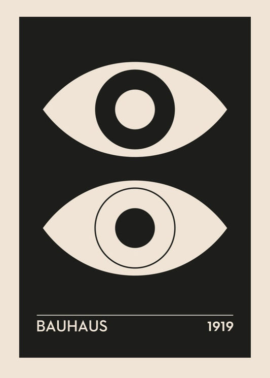 Bauhaus Geometric No. 7 Poster