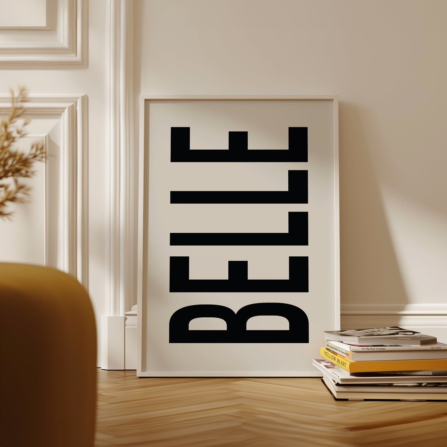 Belle Typography Poster