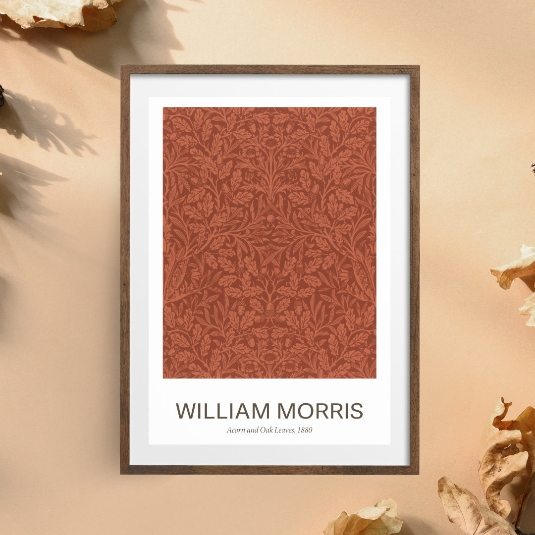 William Morris 'Acorn' Print