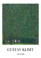 Gustav Klimt 'The Park' Exhibition Poster
