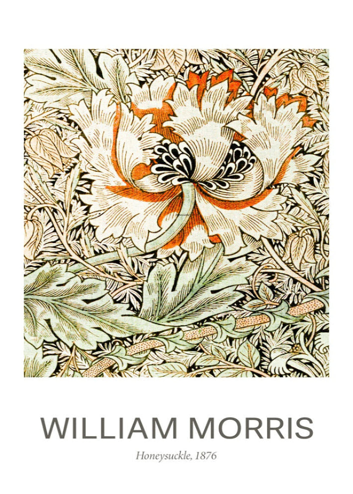 William Morris 'Honeysuckle' Print