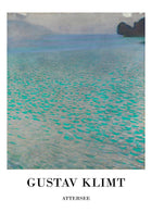 Gustav Klimt 'Attersee' Exhibition Poster