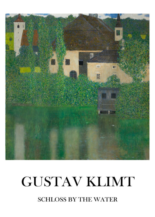Gustav Klimt 'Schloss by the Water' Exhibition Poster