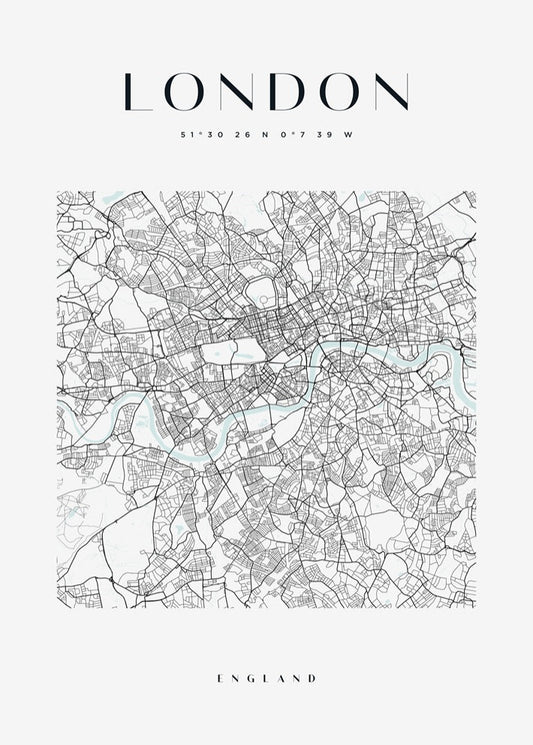 London Map Print