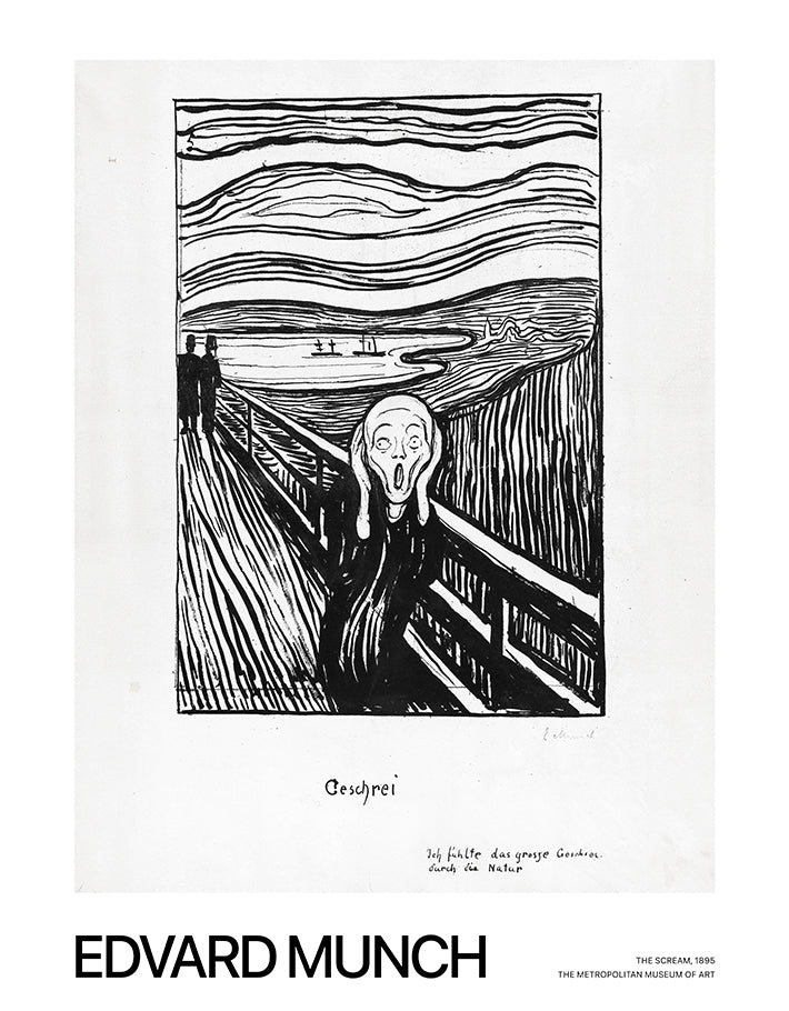 Edvard Munch 'The Scream' Print