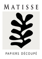 Matisse Cut Outs - Plant Form Exhibition Poster