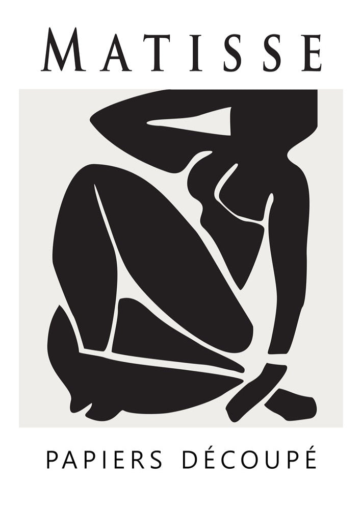 Matisse Cut Outs - Female Nude Exhibition Poster