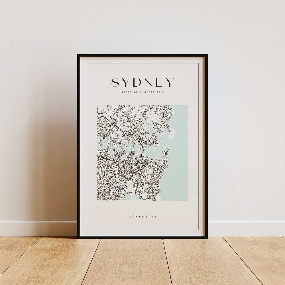 Sydney Map Print